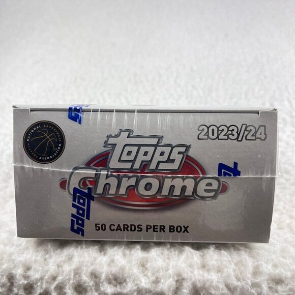 2023-24 Topps Chrome Basketball Trading Card Monster Box Factory‎ Sealed - Picture 5 of 6